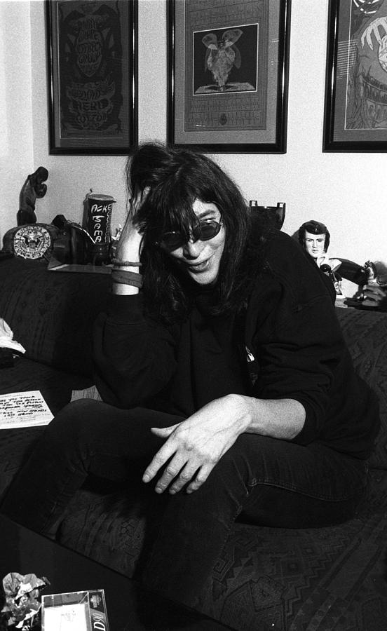 Joey Ramone Portrait Session Photograph by Bob Berg