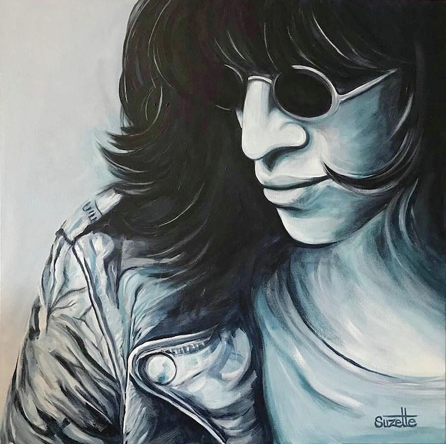 Joey Ramone Painting