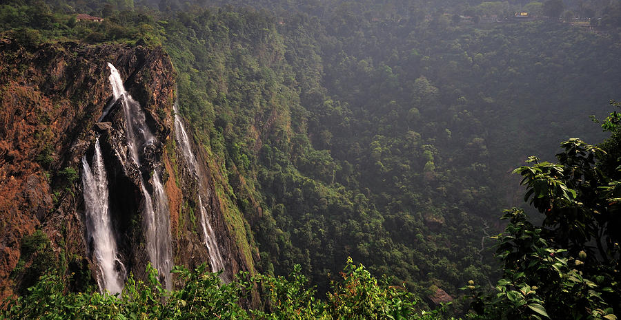 Jog Falls. Waterfall In Western Ghats Photograph by Intangible Creations!!
