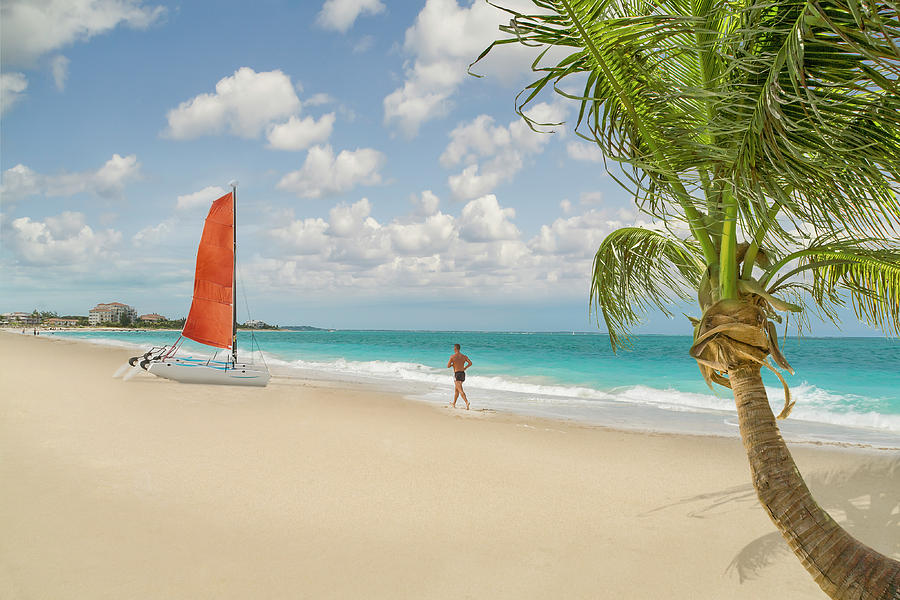 Jogging in Paradise Beach by Manny DaCunha Jogging in Paradise Beach by Manny DaCunha