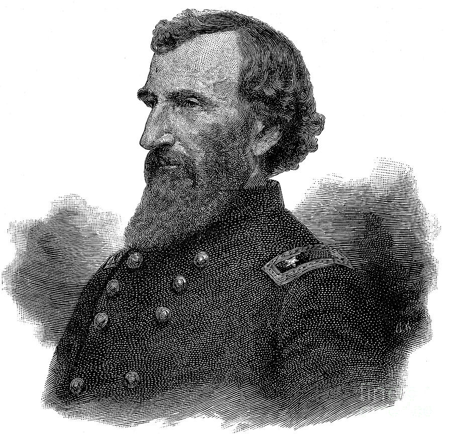 John A Mcclernand, American Soldier Drawing by Print Collector