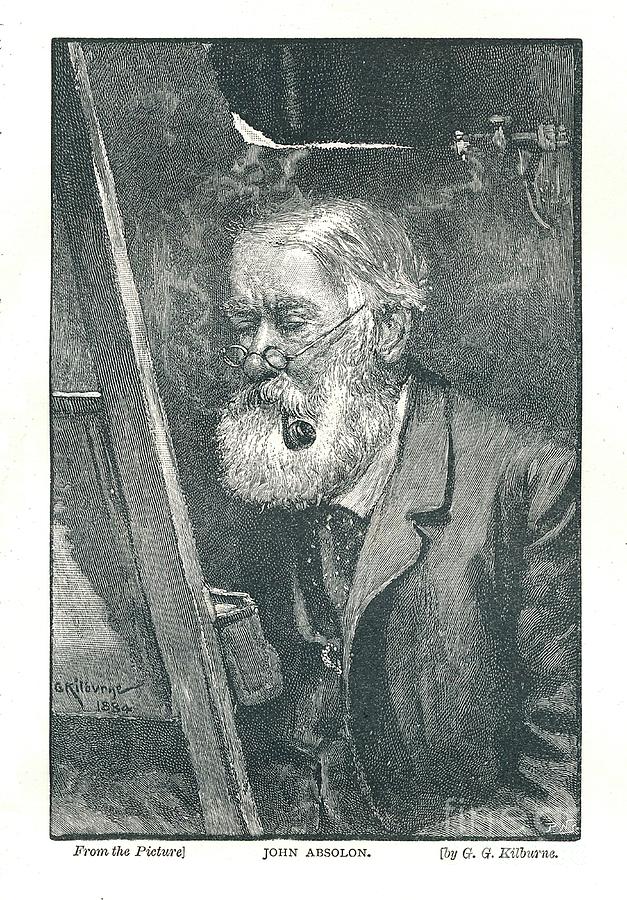 John Absolon, 1894 Drawing by Print Collector