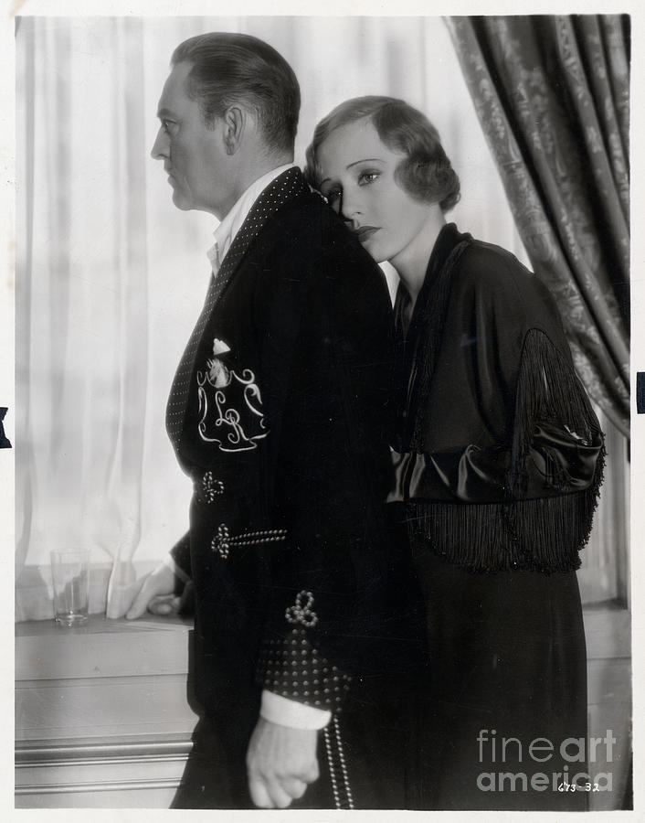John Barrymore With Actress Photograph by Bettmann