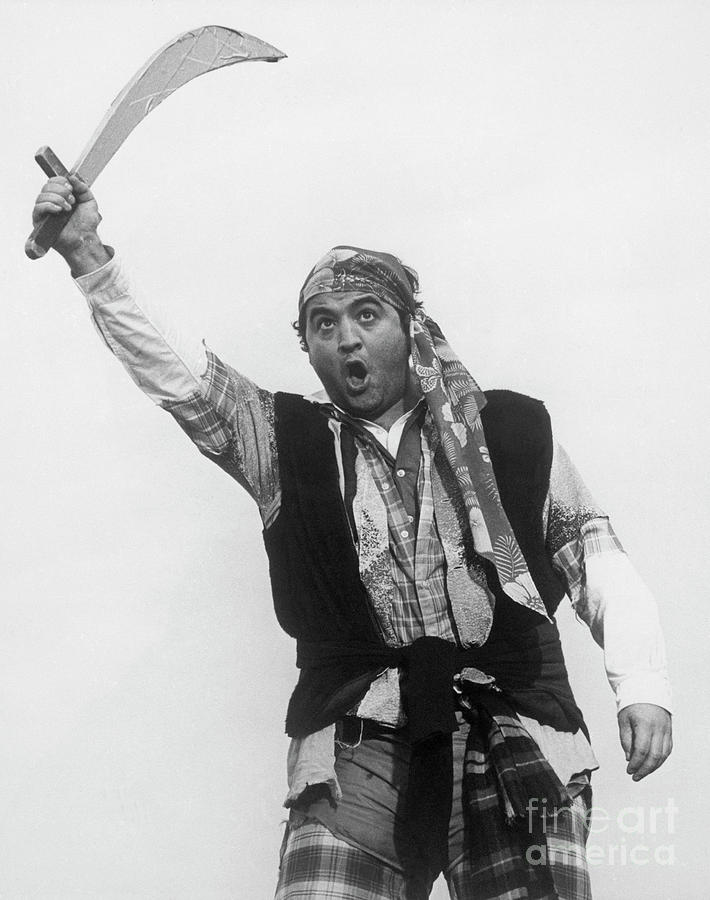 John Belushi In Pirate Costume Photograph by Bettmann