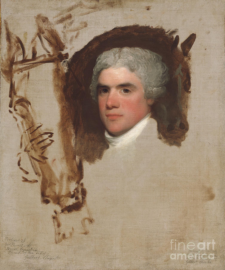 Horse Painting - John Bill Ricketts, 1795-9 by Gilbert Stuart