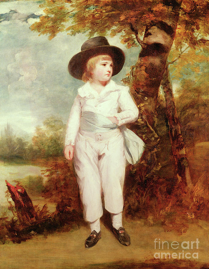 John Charles Spencer, Viscount Althorp, 1786 By Joshua Reynolds Painting by Joshua Reynolds