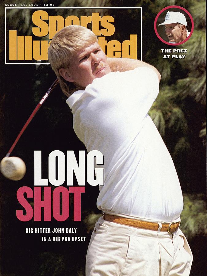 Golf Photograph - John Daly, 1991 Pga Championship Sports Illustrated Cover by Sports Illustrated