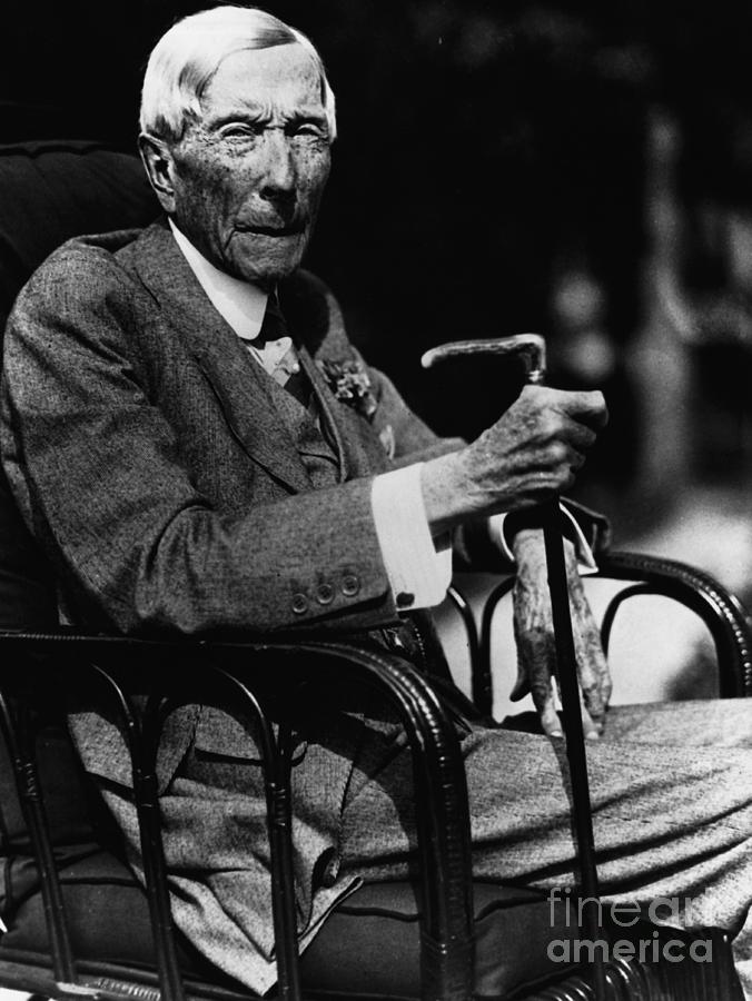 John Davison Rockefeller Photograph by Bettmann