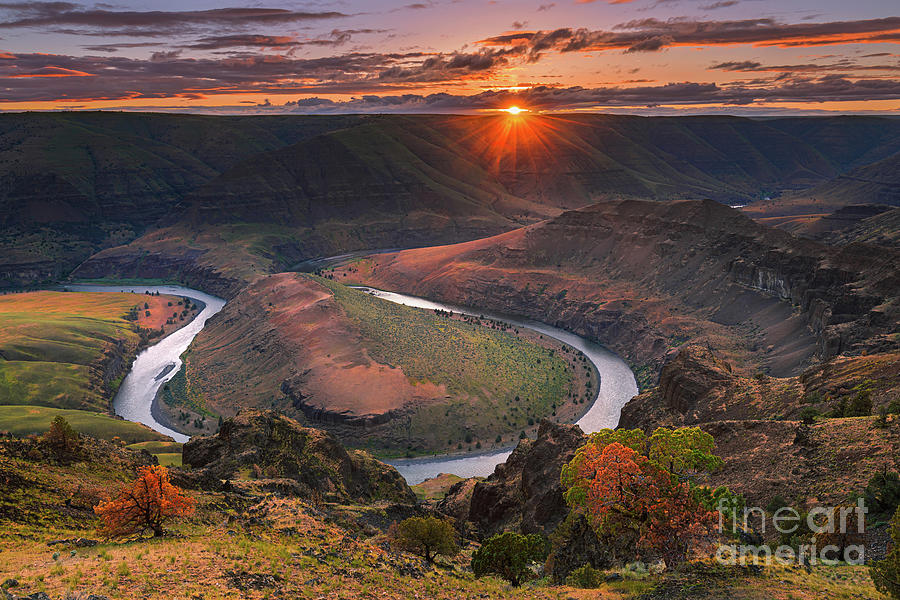 John Day River, Oregon Photograph by Henk Meijer Photography