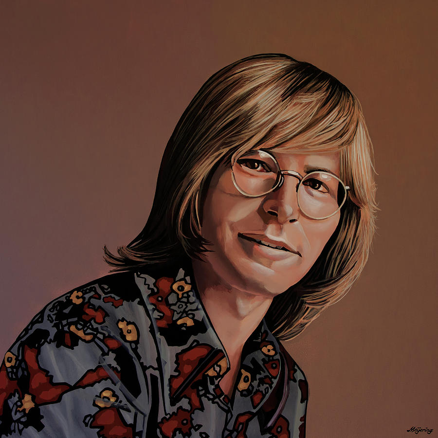 John Denver Painting - John Denver Painting by Paul Meijering