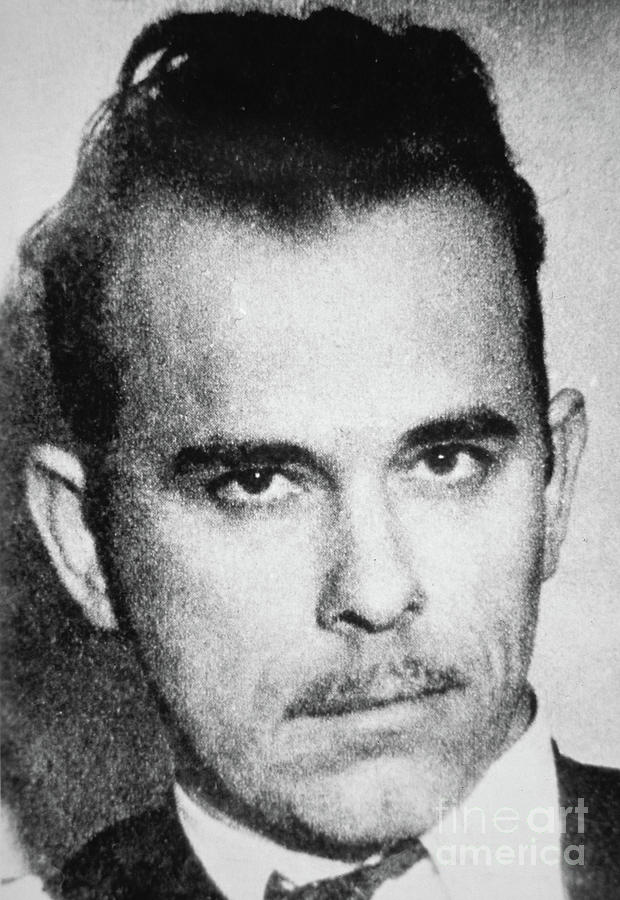 Black And White Photograph - John Dillinger, 1934  by American School
