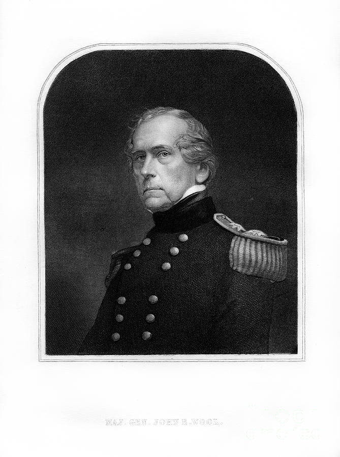 John Ellis Wool, Officer In The United Drawing by Print Collector