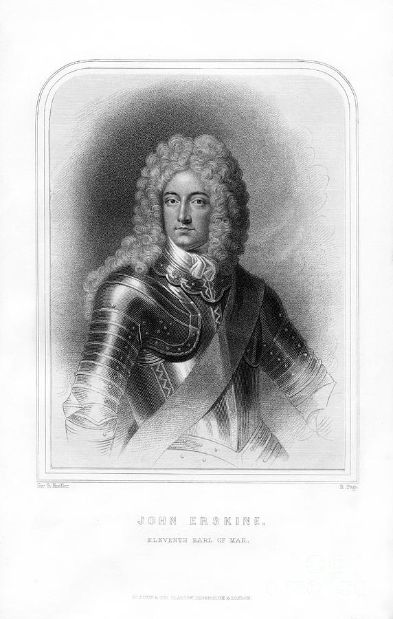 John Erskine, Earl Of Mar, Scottish Drawing by Print Collector