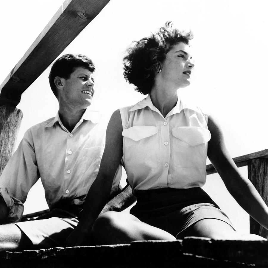 Jfk Photograph - John F. Kennedy And Jackie Kennedy: Living In The Sunshine by Globe Photos