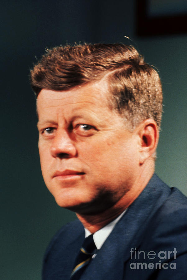 John F. Kennedy Photograph by Bettmann