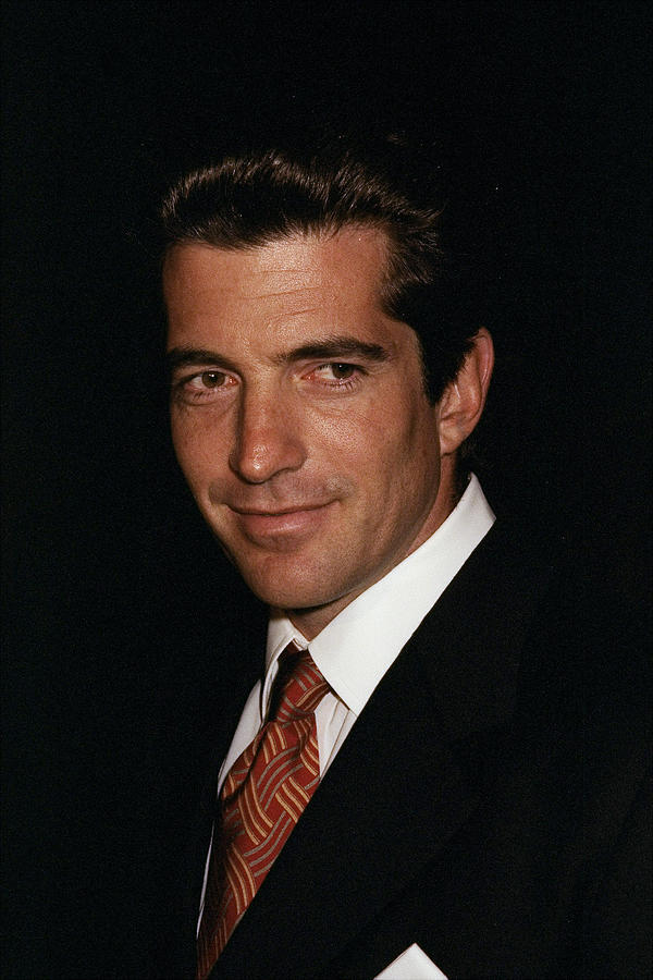 John F. Kennedy Jr. Attends The Breast Photograph by New York Daily News Archive