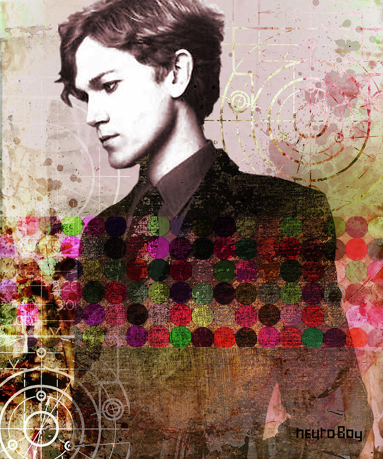 John Foxx 01 Digital Art by Michael Mathews - Fine Art America