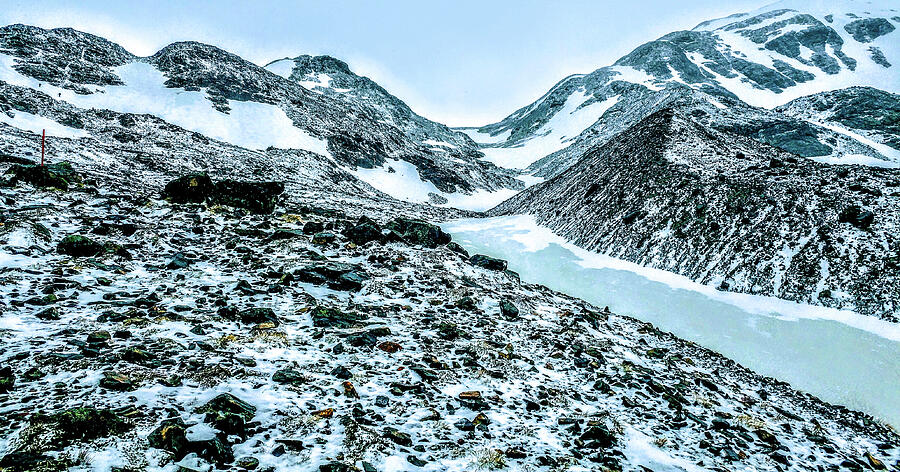 John Garners Pass,Patagonia Photograph by Leslie Struxness