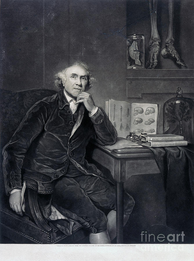 John Hunter, 1786. Artist Wo Geller Drawing by Print Collector