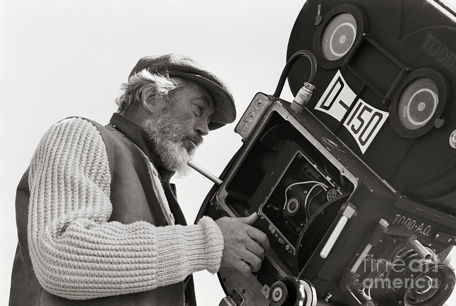 John Huston Directing The Bible Photograph by Bettmann