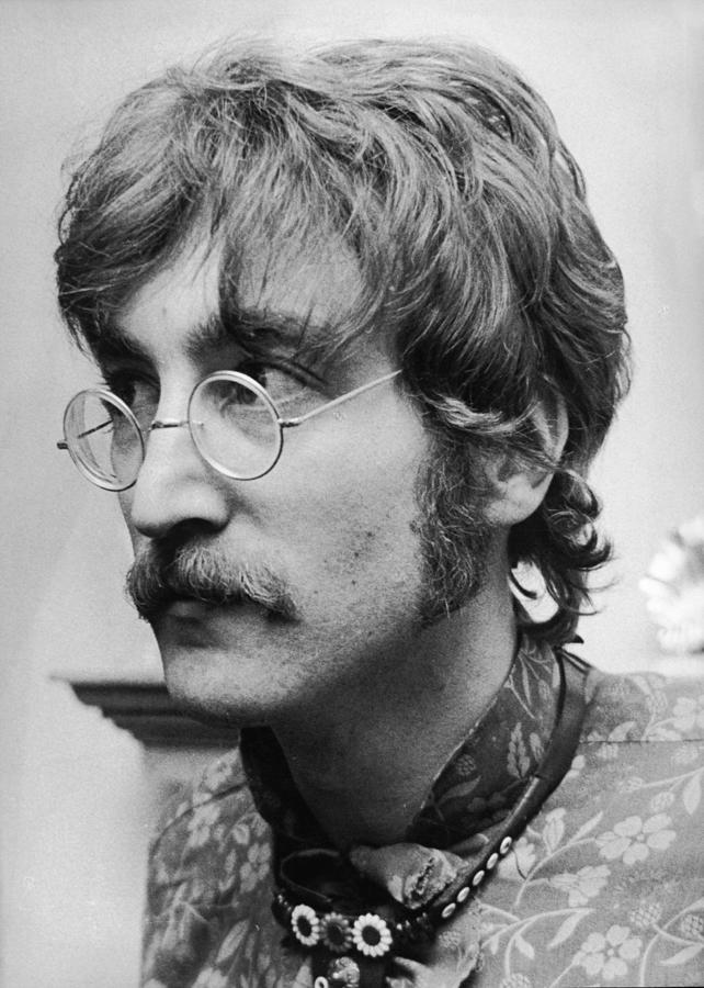John Lennon At A Party At Brian Photograph by Keystone-france