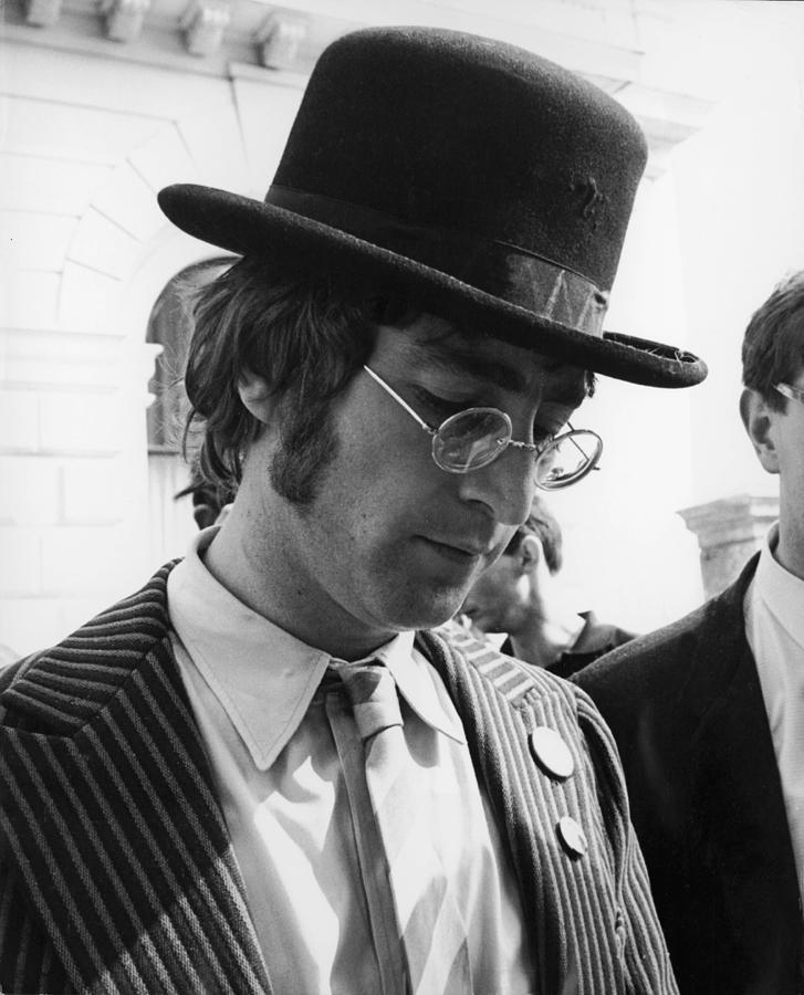 John Lennon During The Filming Of Photograph by Keystone-france