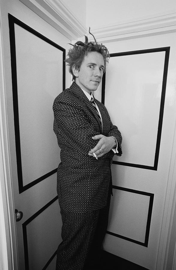 John Lydon Photograph by Fin Costello