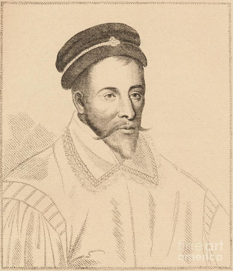 John Maitland, 1st Lord Maitland Drawing by Print Collector
