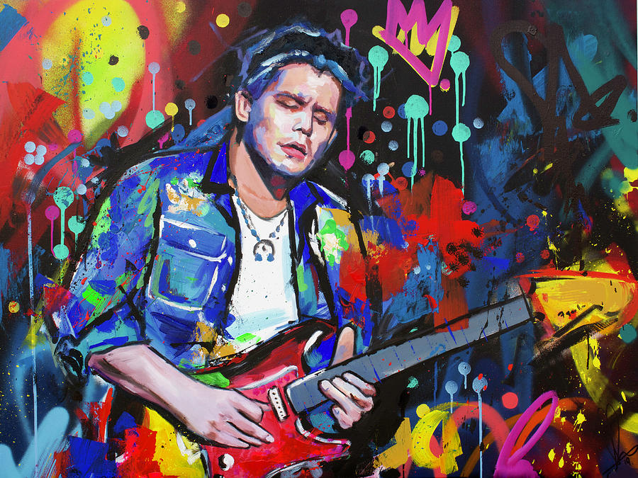 John Mayer Painting by Richard Day