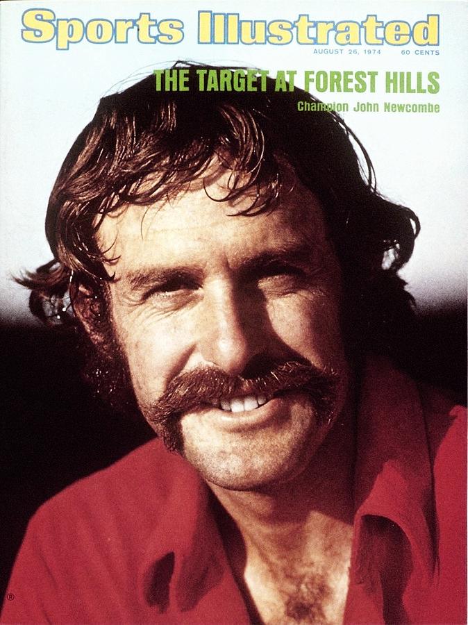 John Newcombe, Tennis Sports Illustrated Cover Photograph by Sports Illustrated