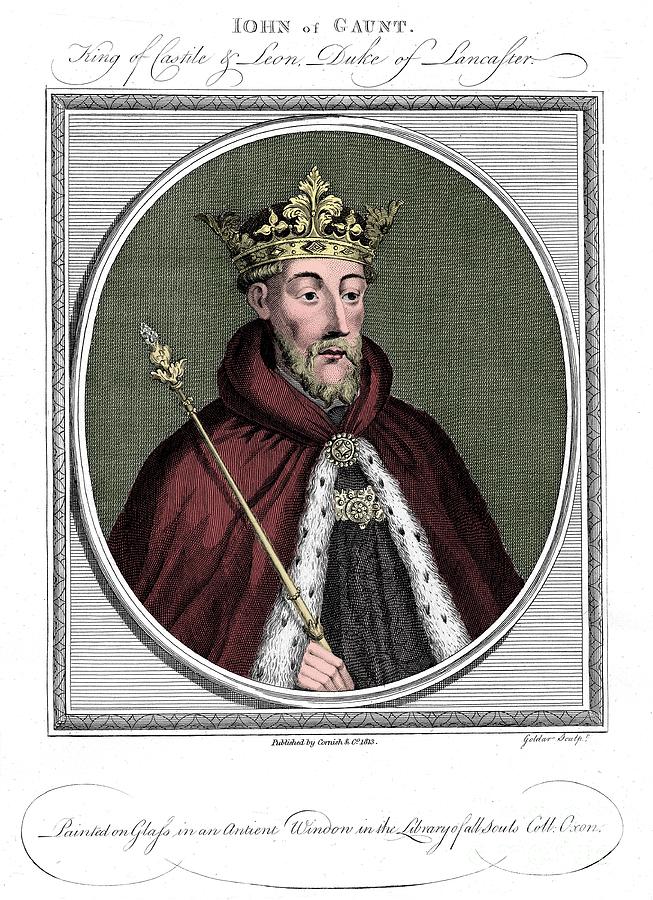 John Of Gaunt Drawing by Print Collector