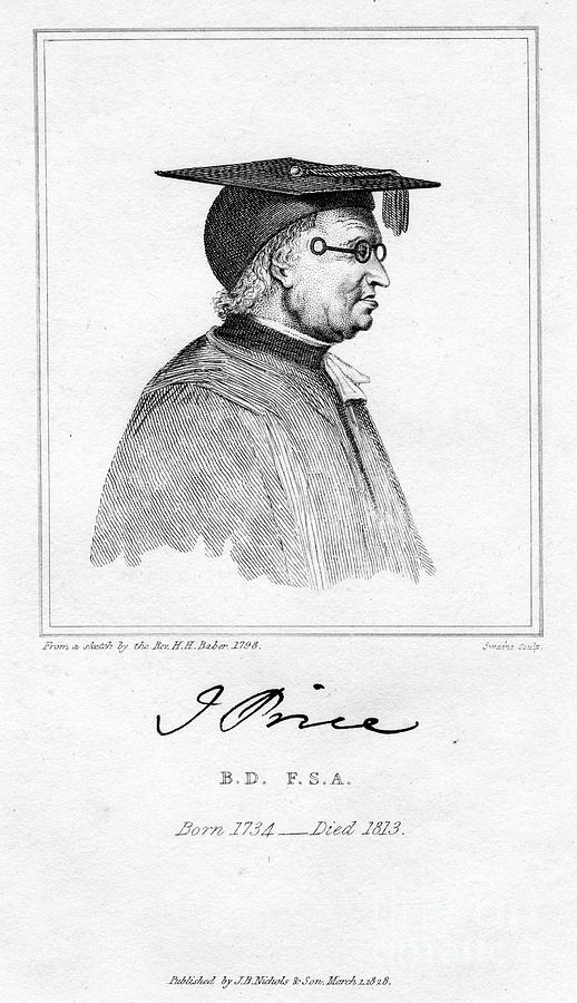 John Price, Bodley Librarian Drawing by Print Collector