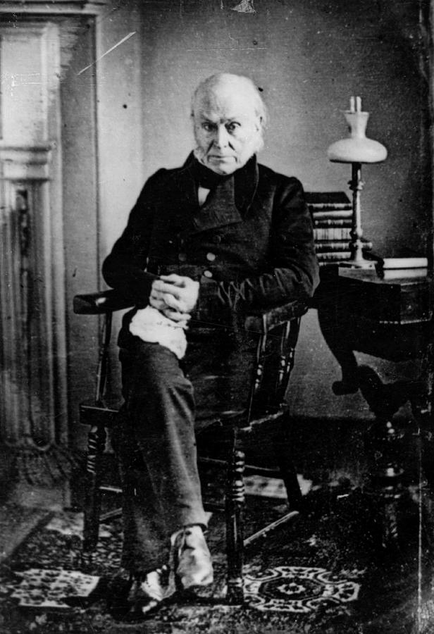 John Quincy Adams Photograph by Hulton Archive
