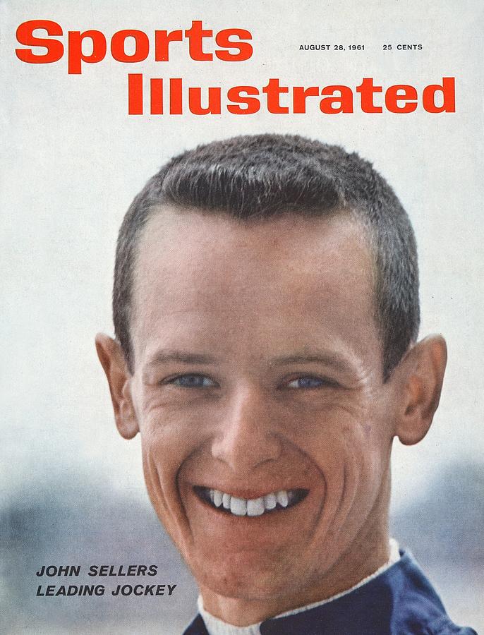 John Sellers, Horse Racing Jockey Sports Illustrated Cover Photograph by Sports Illustrated