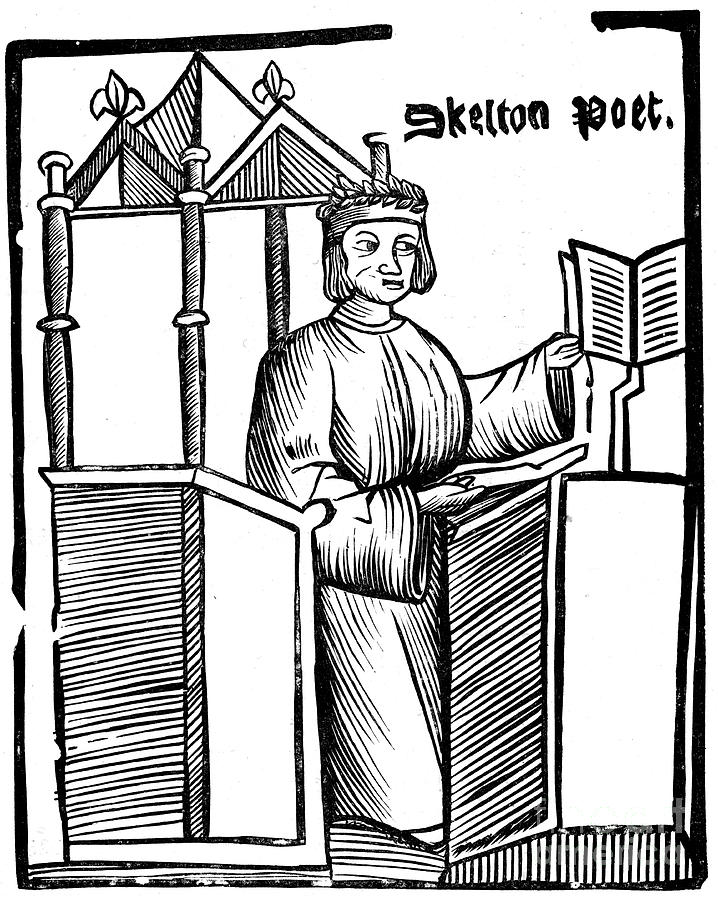 John Skelton, C1460-1529, 16th Century Drawing by Print Collector