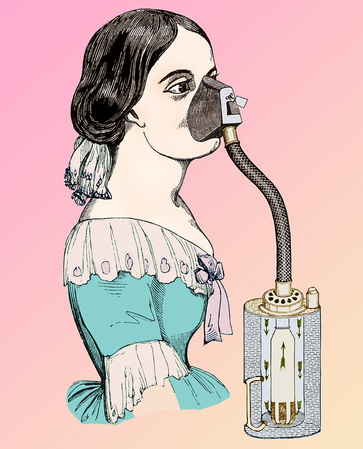 Device Photograph - John Snows Chloroform Inhaler, 1850s by Science Source