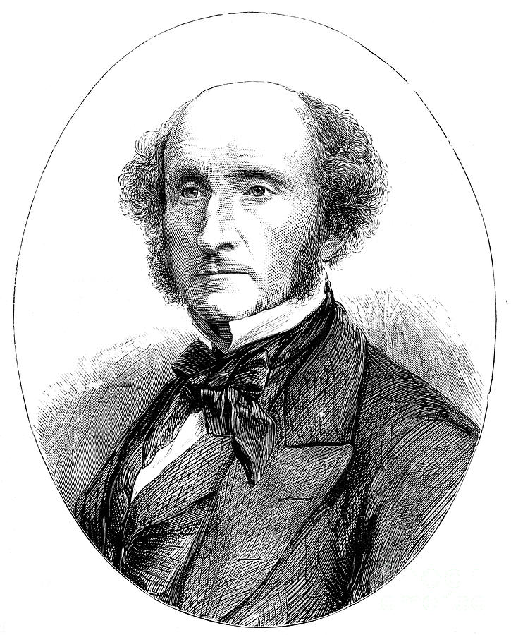 John Stuart Mill 1806-1873, British Drawing by Print Collector