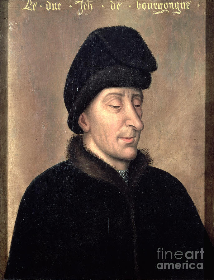 John The Fearless, Duke Of Burgundy Painting by Netherlandish School ...