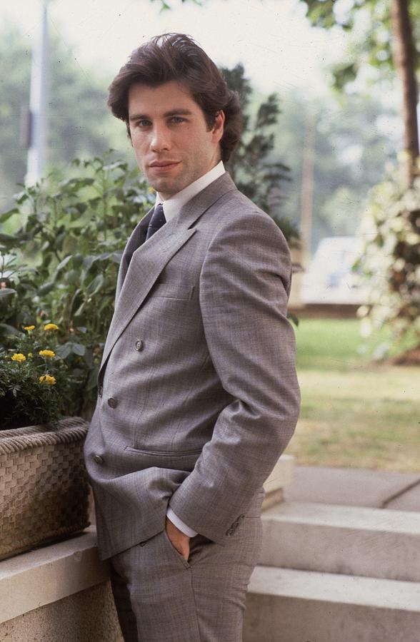 John Travolta Photograph by Hulton Archive