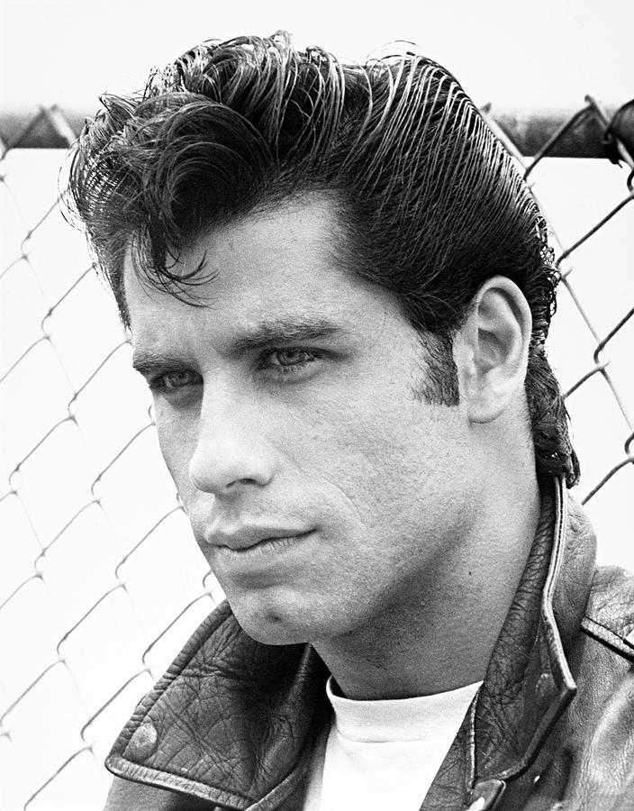 Grease Movie Photograph - JOHN TRAVOLTA in GREASE -1978-. by Album