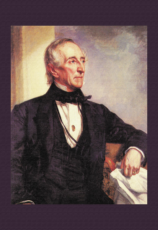 John Tyler Painting by George P. Healy - Fine Art America