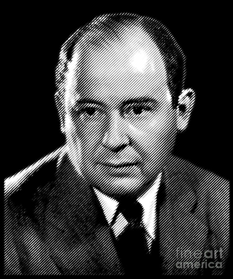 John von Neumann Digital Art by Cu Biz