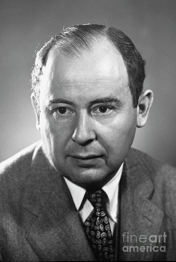 John Von Neumann Photograph by Los Alamos National Laboratory/science Photo Library