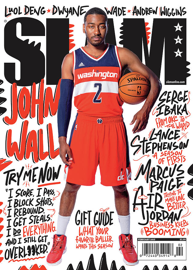 John Wall: Try Me Now SLAM Cover Photograph by Atiba Jefferson