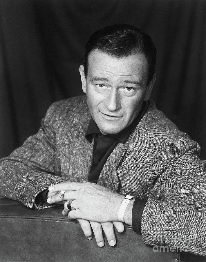 John Wayne Photograph by Bettmann