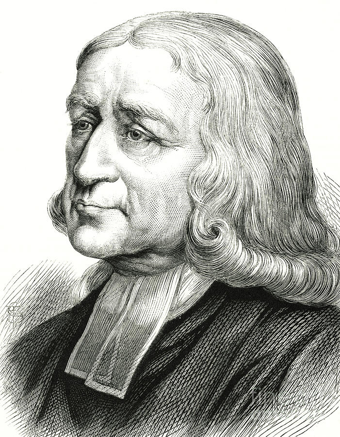 John Wesley, engraving Drawing by English School
