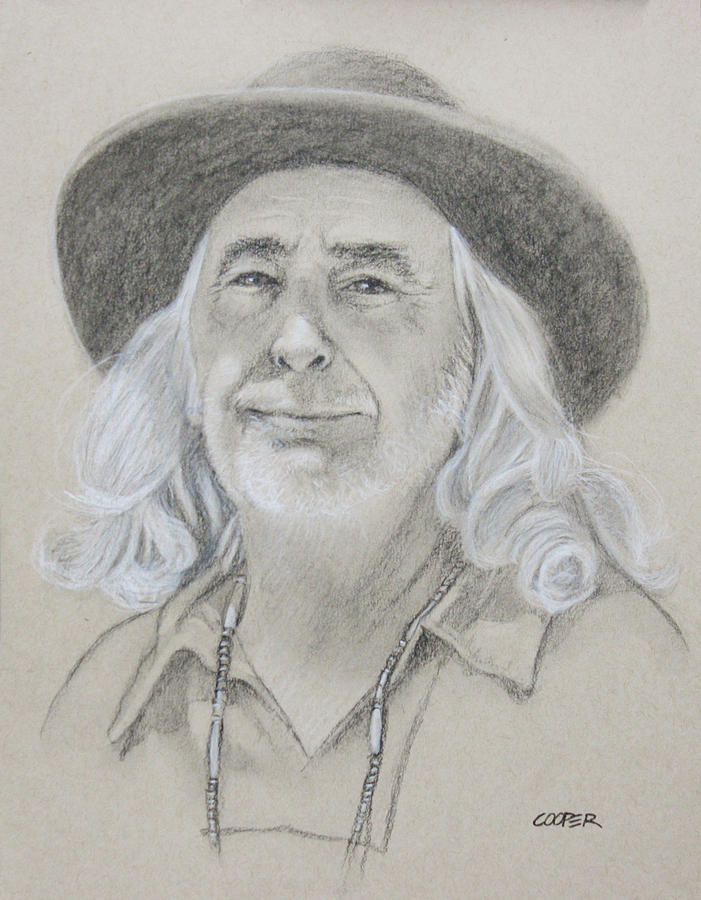 John West Drawing by Todd Cooper