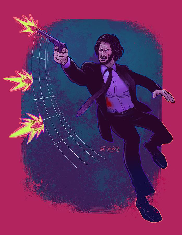 John Wick Keanu Reeves Fan Art Art Prints Ubicaciondepersonas Cdmx Gob Mx