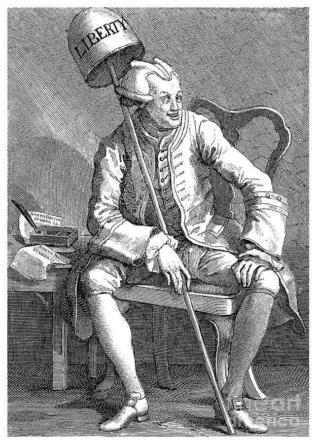 John Wilkes, English Politician, 1763 Drawing by Print Collector John Wilkes, English Politician, 1763 Drawing by Print Collector