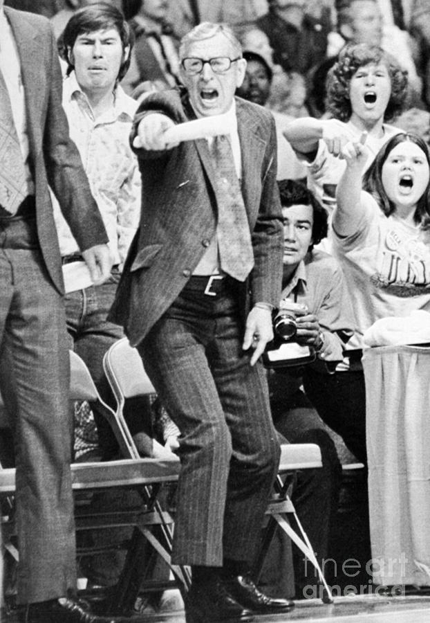 John Wooden Shouting Orders To Players Photograph by Bettmann John Wooden Shouting Orders To Players Photograph by Bettmann